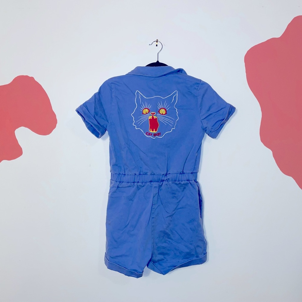 Fashion Brand Company embroidered romper by Penelope Gazin